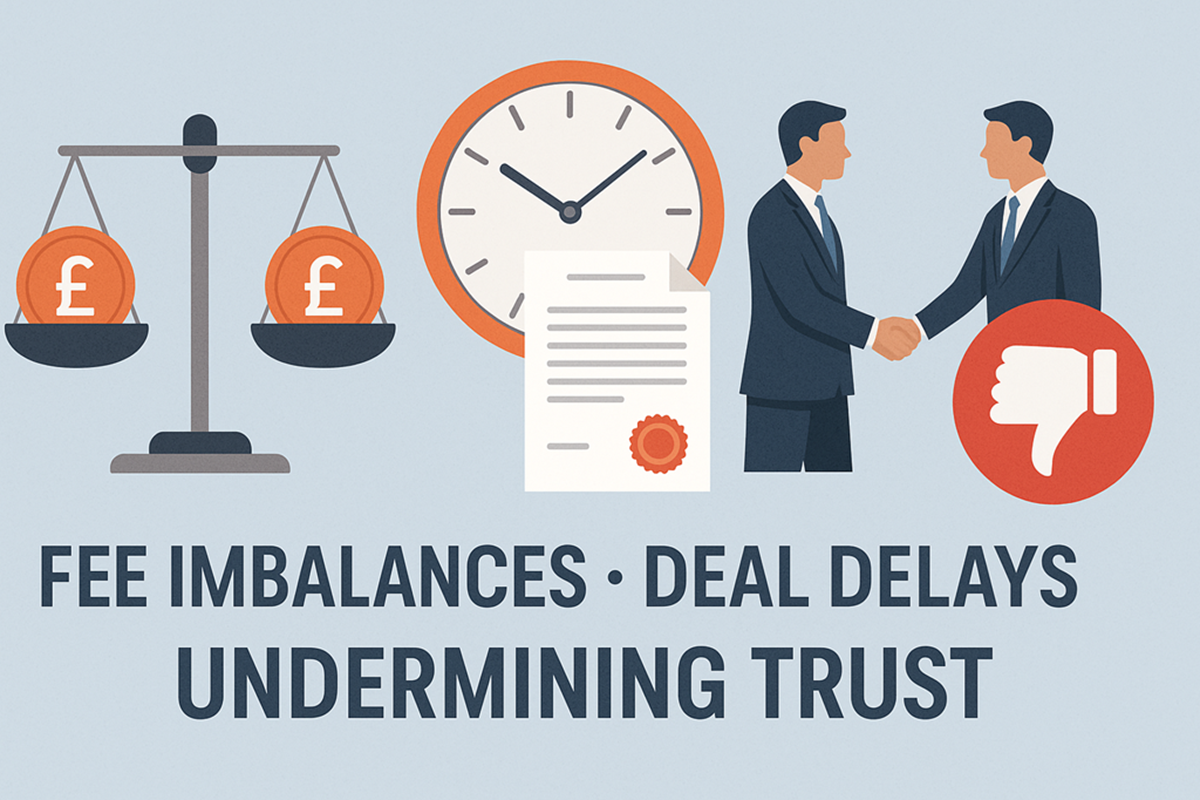Bridging proc fee imbalances deal delays and undermining trust