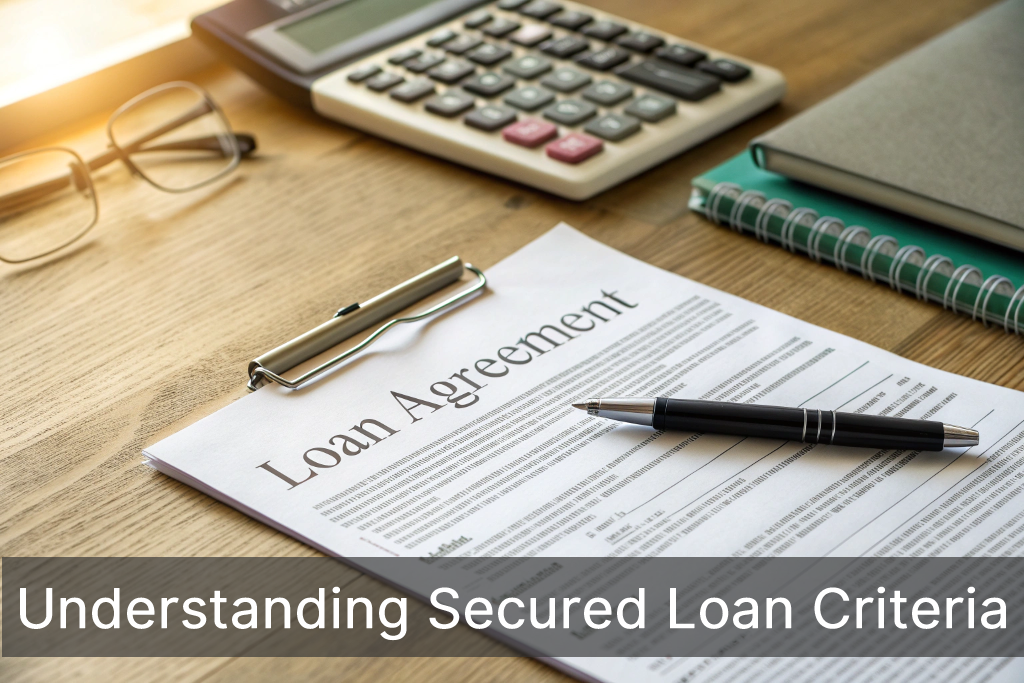 secured loan criteria
